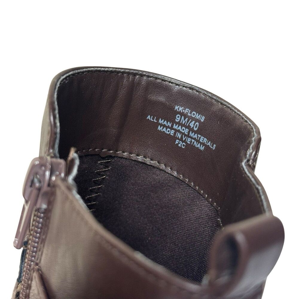 Kelly & Katie Women’s Flomis Bootie Brown Synthetic Leather Size 9‎ Professional - Picture 8 of 9